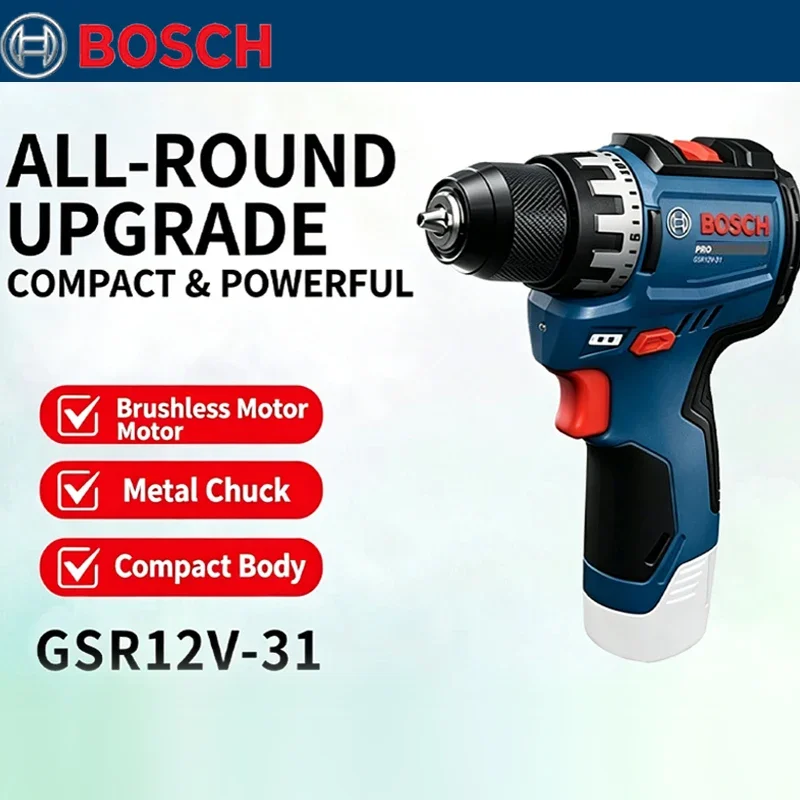 Power Tools For Home - Bosch GSR 12V-31 Brushless Electric Drill