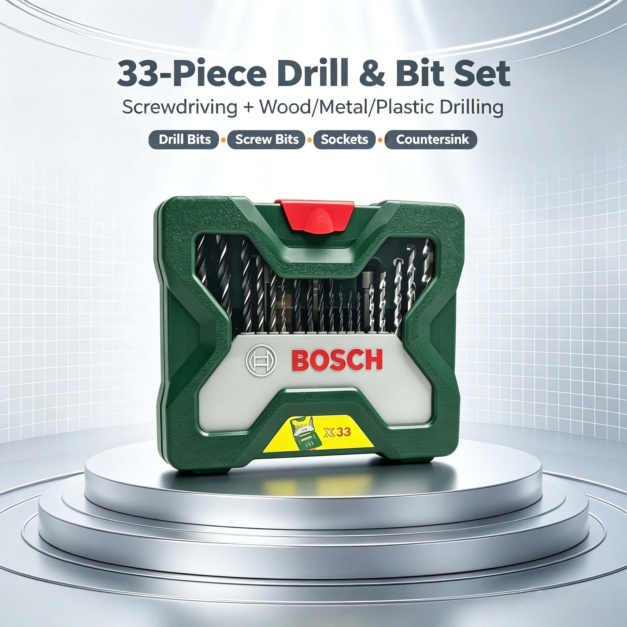 Power Tools Impact - BOSCH Bits x33 Impact Drills Twist