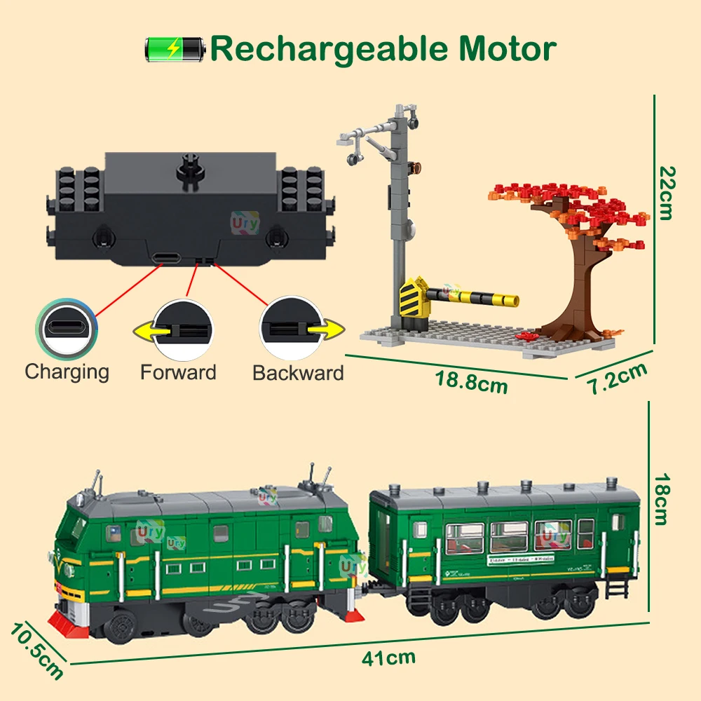 Technical Retro Green Steam Tr - Power Tools Lego ulasan dan harga