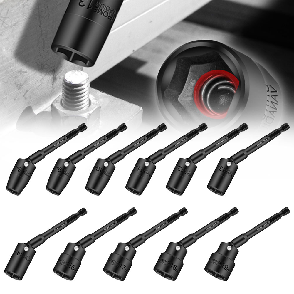 1Pc 100mm Hex Socket H8-H19 36 - Einhell Power X Tools ulasan dan harga