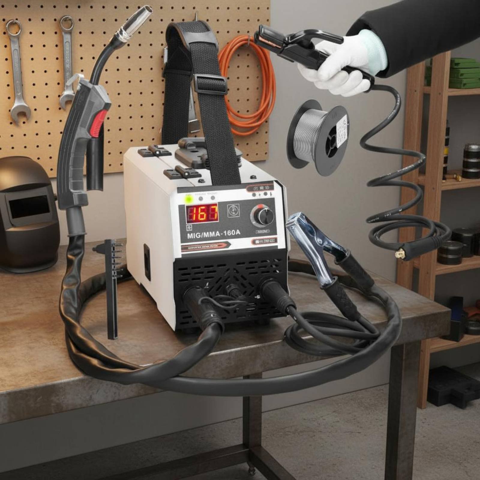 Portable MIG MMA Welder Lightw - Power X Tools And Machinery ulasan dan harga