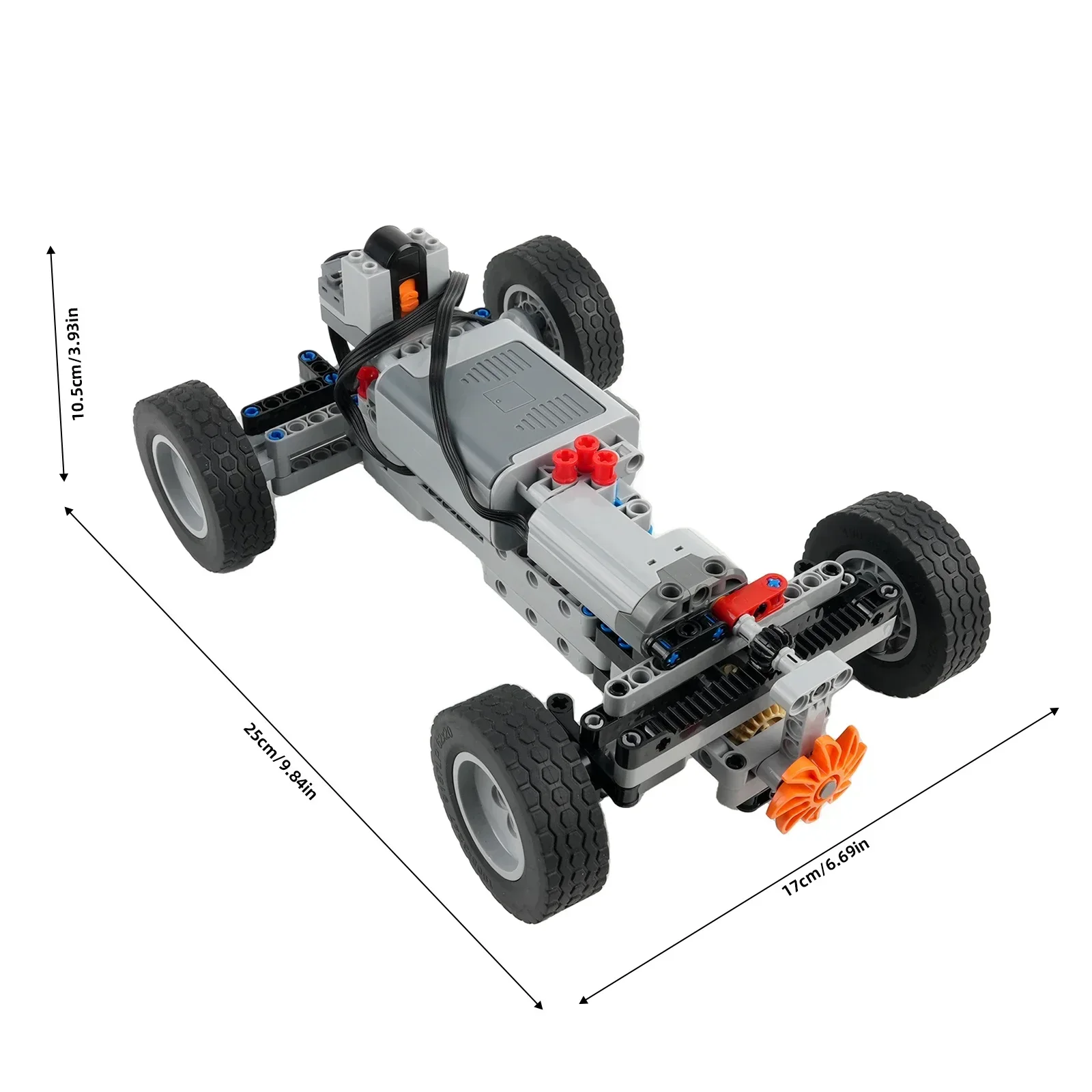 4WD RC Car Chassis Electric Se - Power Tools Lego ulasan dan harga