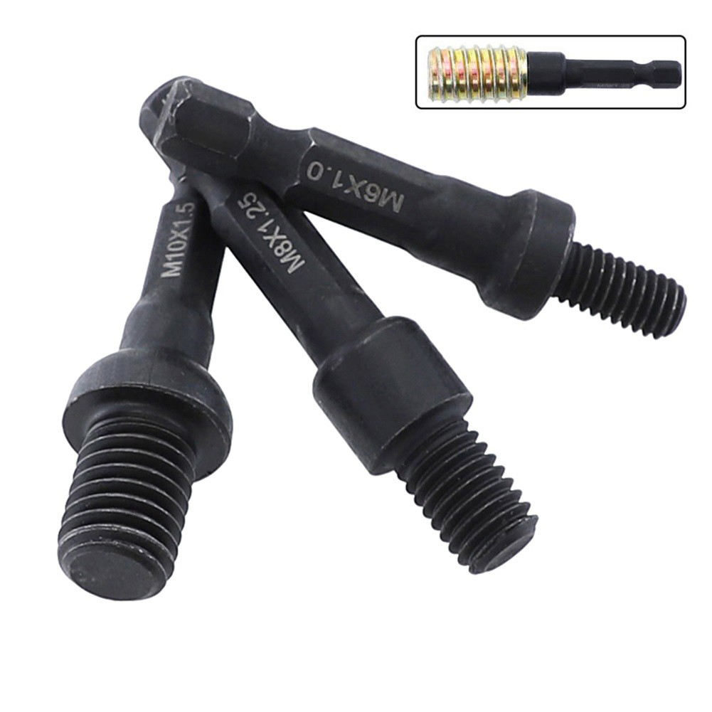 3Pcs Socket Adapter M6/M8/M10  - Einhell Power X Tools ulasan dan harga