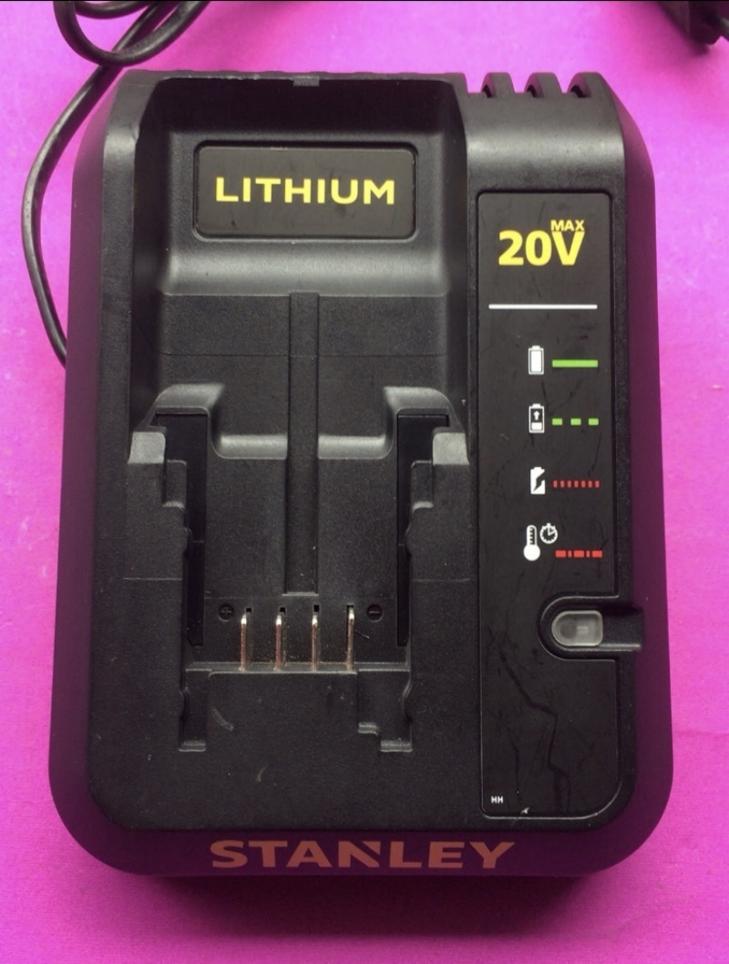 20V 1A Battery Charger for STA - Power Tools Stanley ulasan dan harga