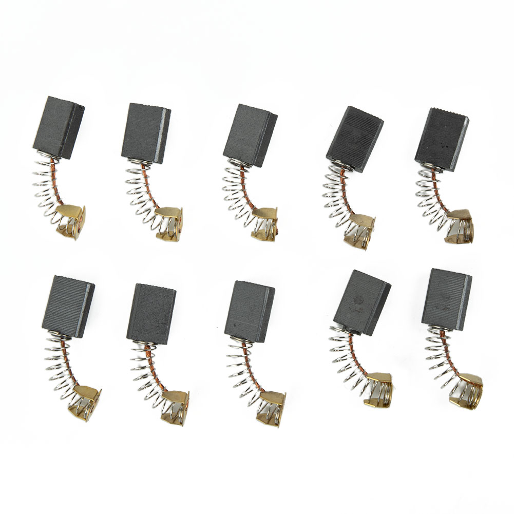 10pcs Carbon Brushes 6 mm x 10 - Power X Tools And Machinery ulasan dan harga
