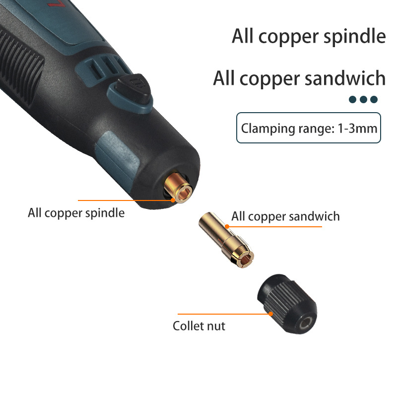 USB Cordless Electric Grinder  - Power Tools For Home ulasan dan harga