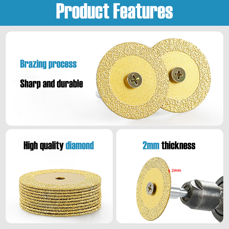 40mm Braze Diamond Saw Blade M - Power Tools And Hand Tools ulasan dan harga