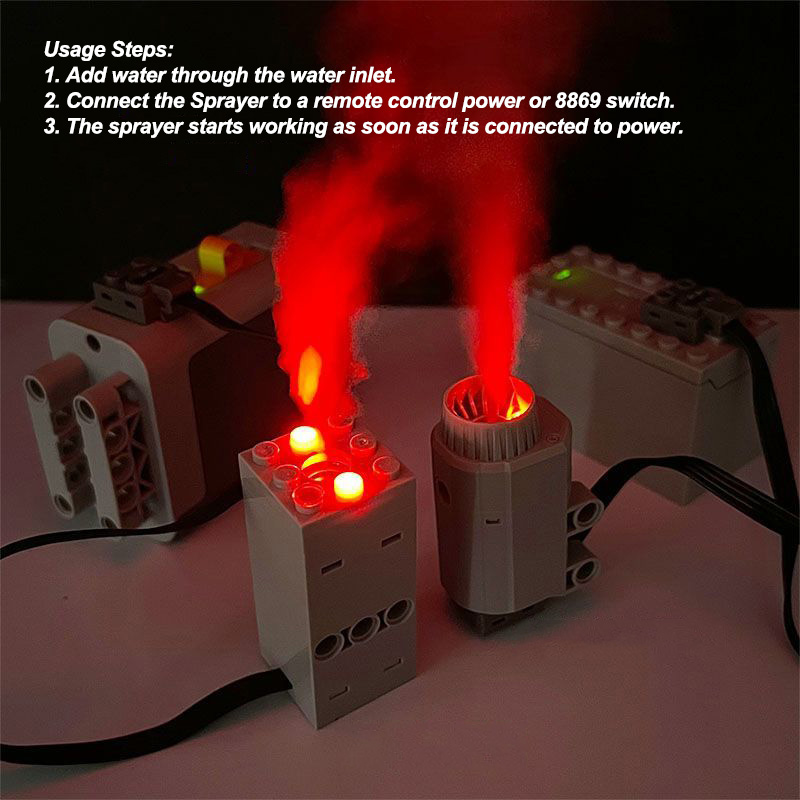 New Technical spray smoke Moto - Power Tools Lego ulasan dan harga