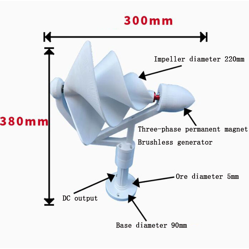 12V DC Output, Low Start Wind  - Power Tools Generator ulasan dan harga