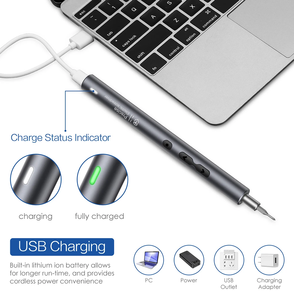 Precision Electric Screwdriver - Xiaomi Power Tools ulasan dan harga