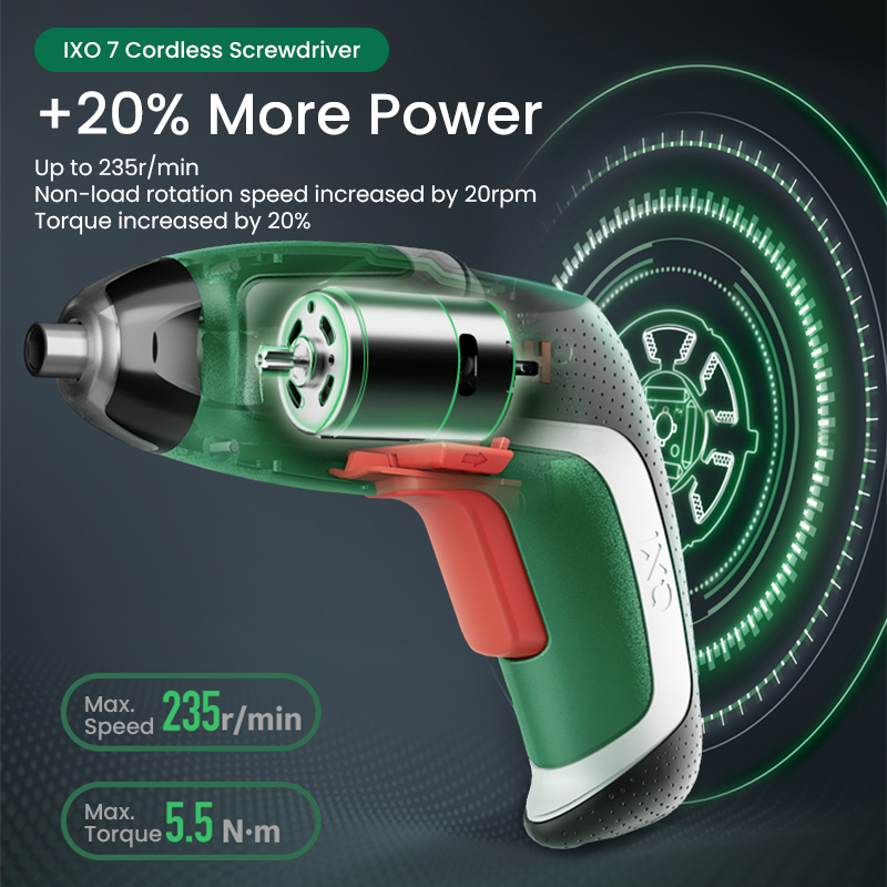 Bosch IXO 7 Cordless Screwdriv - Power Tools For Home ulasan dan harga